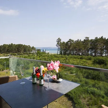 Duenenresidenz Prora - Ferienwohnung Mit Meerblick, 3 Schlafzimmern, Balkon Und Sauna Np-306 Binz Exterior photo